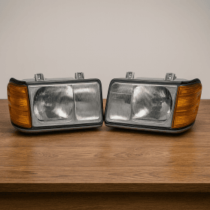 Mercedes W201 Parts Headlight Pair 190E