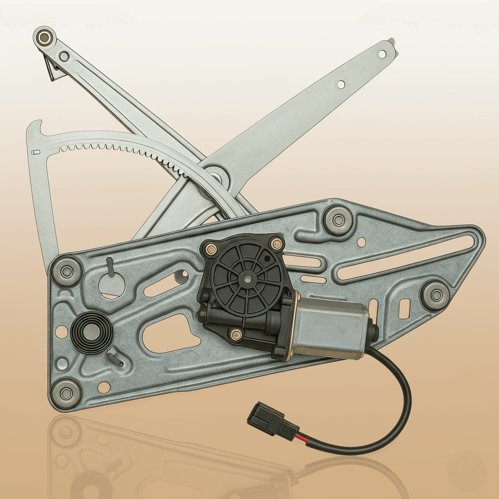 Mercedes W124 Parts Power window regulator and motor