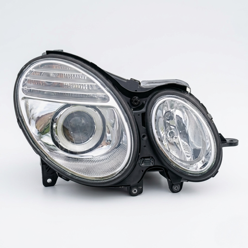 Mercedes W211 Front Headlight Pair