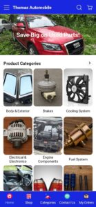 Buy Auto Parts App
