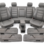 Mercedes Benz W124 Used Grey Seat Complete Set