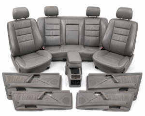 Mercedes Benz W124 Used Grey Seat Complete Set