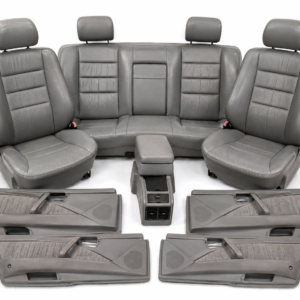 Mercedes Benz W124 Used Grey Seat Complete Set