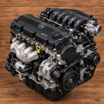 Mercedes Benz W124 E220 Engine