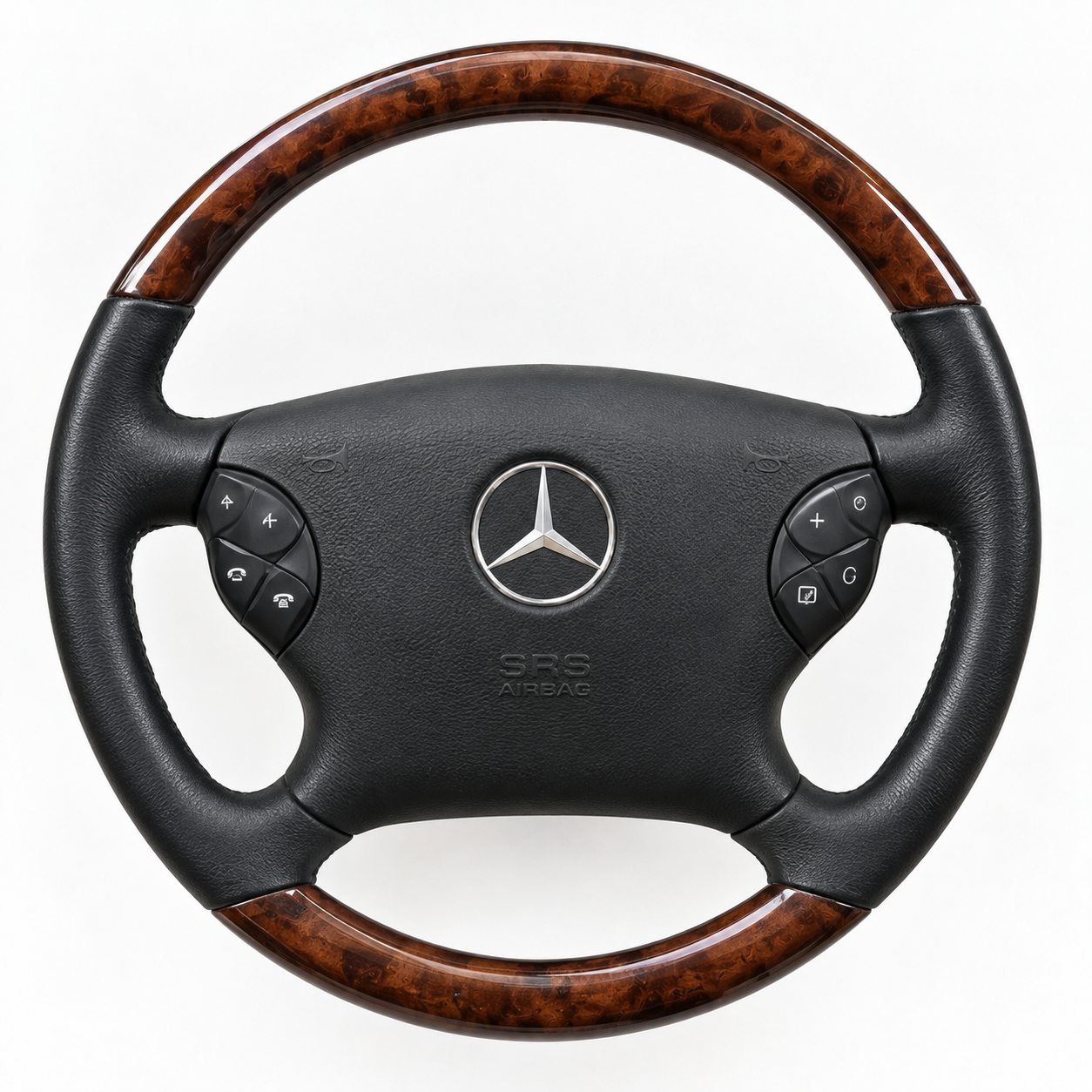 Mercedes Benz W211 E240 V6 Half Wood Steering